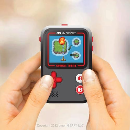 My Arcade Gamer Mini Classic-Red: Miniature Handheld Gaming System Packed with 160 Games, 1.8'' Color Display (DGUN-3925), Small - style: Gamer Mini Classic-Red