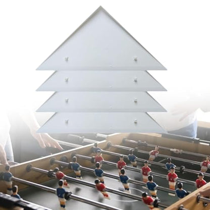 4Pcs Foosball Table Corner Pads Anti-Scratch Desktop Foosball Machine Accessories Guards Sturdy Triangle Edge Protector