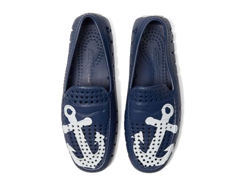 Floafers Country Club Driver 2.0 - color: Navy Vegan Suede, size: 6