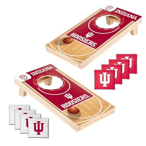 MasterPieces NCAA Syracuse Orange Tabletop Cornhole Game - Home Decor - style: Indiana Hoosiers