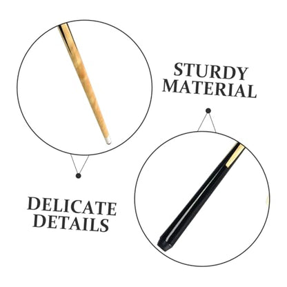 Mikinona Lightweight Short Pool Cue Stick Billiard Cue Rod for Spaces for Teens and Students Easy to Store and Transport