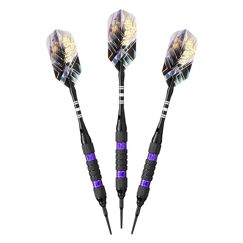 Viper Black Ice Soft Tip Darts - color: Purple, size: 16 Grams