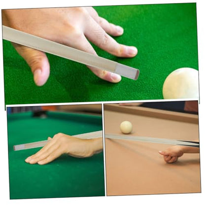Abaodam 3Pcs Short Pool Cues Hardwood Billiard Cue Sticks for Mini Cue Sticks for Snooker Training Easy to Transport Safe and for Home and Outdoors
