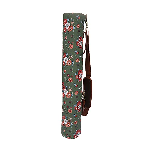 TOURBON Canvas Golf Bag for Women Driving Range Travel Golf Carry Case