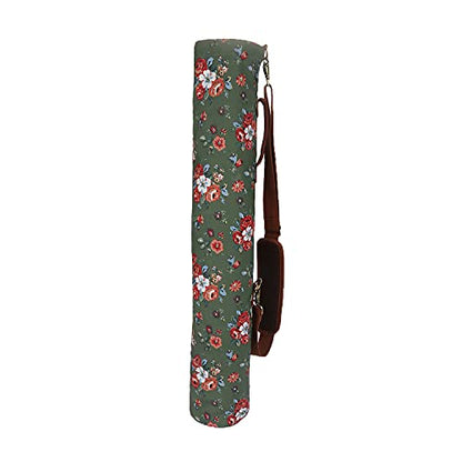 TOURBON Canvas Golf Bag for Women Driving Range Travel Golf Carry Case