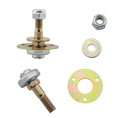 4pcs Rocking Chair Furniture Hardware Bearing Accessories M8x45mm Zinc Alloy Rocking Chair Bearing Connecting Piece Furniture Connecting Fitting
