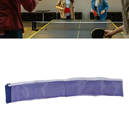 Table Tennis Net and Post Set, 70.9 X 5.9in Portable Foldable Pingpong Table Net with 2 Bracket for Indoor and Outdoor, Entertainment Places