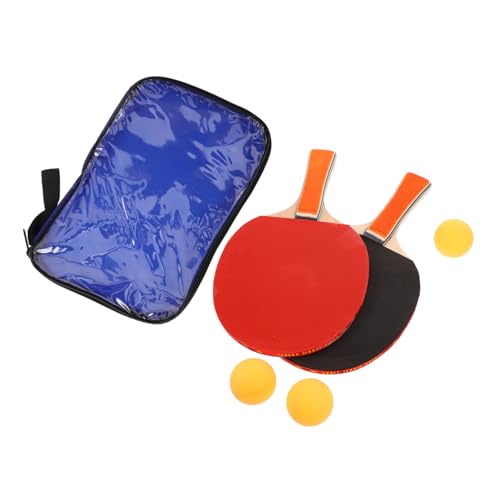 Balacoo 1 Set Professional Table Tennis Training Set Rackets Balls and Carry Bag for Use Comfortable Grip Precision Hitting Experience Versatile Sports Equipment
