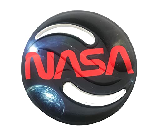 Aeromax NASA Space Saucer Foam Flying Disc Worm Logo 1 Piece (FD-E) - style: NASA Worm