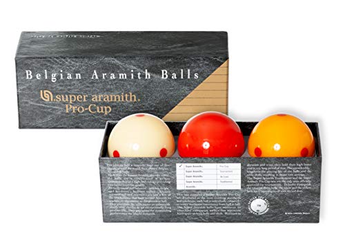 Aramith Super Pro-Cup Carom Ball Set 61.5 mm