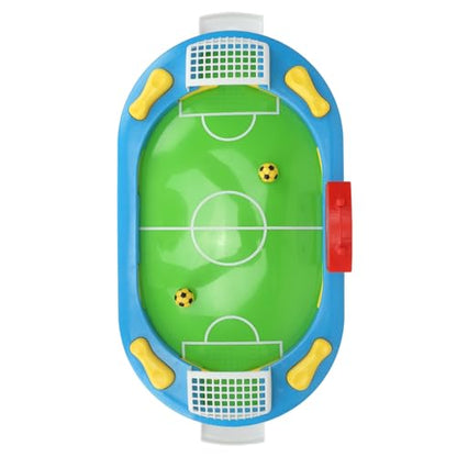 plplaaoo Table Football Games Interactive Soccer Tabletop Football Pinball Mini Foosball Games Fun Team Building Hand Eye Coordination Game for Family Parties Kids Adults ABS Material