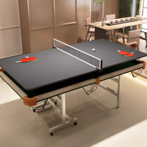 Regulation Pool Table, Professional Billiard Table with Premium Accessories, Easy Assembly for Home Game Room Bar Garage - size: N