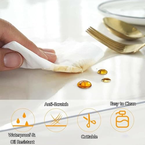 Low Pile Carpet Protector/Rugs Protect Runners Cover,Gaming Computer Rolling Chair Tile Pad/Heavy Duty Vinyl Plank Flooring Mat - Plastic Clear(120cmX160cm/48 X64) - size: 5'4" x 4' (Bear)