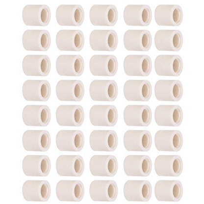 40Pcs Fiber Billiards Stick Pool Cue Ferrules Tubes Replacement Parts Repair Accessories Leisure Sports Game Room Cue Ferrule Pool Replacement Kit Stick Ferrules Kamui - size: 13MM 0.5 inch