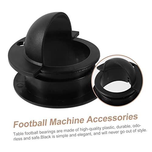 KESYOO 12pcs Plastic Entry Dishes for Standard Foosball Tables Field Goal Football Gear