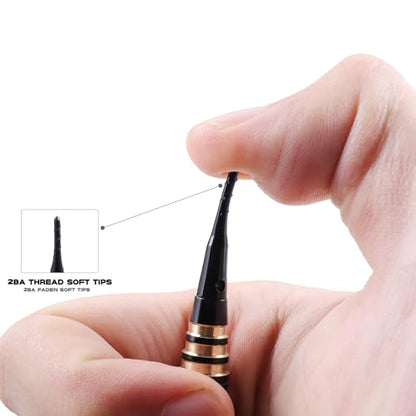 Dart Plastic Tip 1000 Pcs, Professional Dart Soft Tip, Unbreakable Reinforced Plastic Dart Points, Standard 2BA Thread Professional Replacement Darts Accessories for Electronic Dartboards