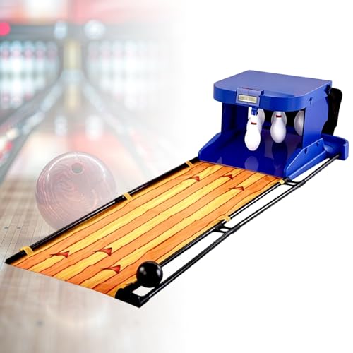 Indoor Electronic Bowling Alley Game, Electronic Bowling Alley Game, with LED Scoreboard, Simulation Sound Effect, Fun for Children and Adults 3.5M - size: 3.5M