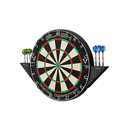 Viper Slash Official Competition Bristle Steel Tip Dartboard, WDF Accredited with Staple-Free Ultra-Thin Metal Wiring, Self-Healing Professional-Grade African Sisal, Magnetic Dart Holders