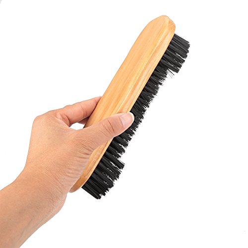 VBESTLIFE Billiards Pool Table and Rail Brush, 2Pcs Billiards Pool Table Rail Brush Set Cleaning Tools Accessory