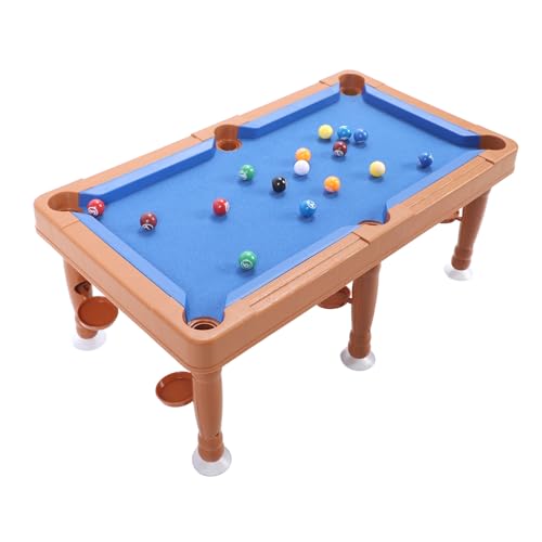 HEEPDD Mini Pool Table, Portable 17.32 Inches for Kids and Adults Early Education Puzzle Toys