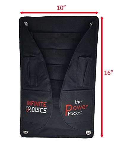Infinite Discs Power Pocket - Disc Golf Cart Putter Pouch for Discs and Accessories