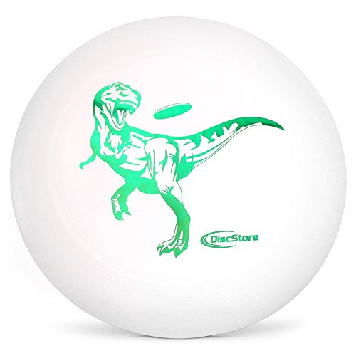 Discraft Ultrastar 175g Ultimate Disc - USA Ultimate Approved Flying Disc for Competition and Outdoor Games, Custom Design Discraft Discs, Great for All Ages and Skill Levels - color: T-Rex