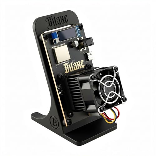 Bitaxe Gamma 601 Bitcoin Miner 1.2TH/s ASIC BM1370 Chip Solo Lottery BTC Miner 18W Low Power Consumption and OLED Display for Home Mining Black - color: Black