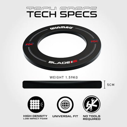 Winmau Xtreme Dartboard Surround - style: PDC Surround