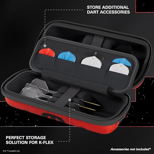 Target Darts Star Wars Darth Maul BOA Wallet | Premium Dart Case with Sith Design, Swiss Point Tip Storage, Rigid Outer Shell & Organised Accessories Holder - style: Darth Maul