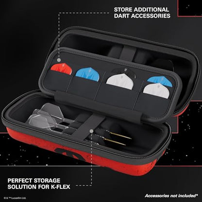 Target Darts Star Wars Darth Maul BOA Wallet | Premium Dart Case with Sith Design, Swiss Point Tip Storage, Rigid Outer Shell & Organised Accessories Holder - style: Darth Maul