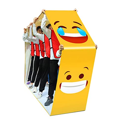 1PCS Field Day Teamwork Games Playing Run Mat, Adult Kids Outdoor Carnival Activity Group Collaboration Game (Color : 1#, Size : Kids-4M/13FT) - color: 1#, size: Kids-4M/13FT
