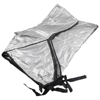 Sunproof Table Tennis Table Gray Outdoor Dust Protector Impermeable Pong 280x153x73cm 190t Polyester Having Storage Bag Tables(190T) - size: 190T