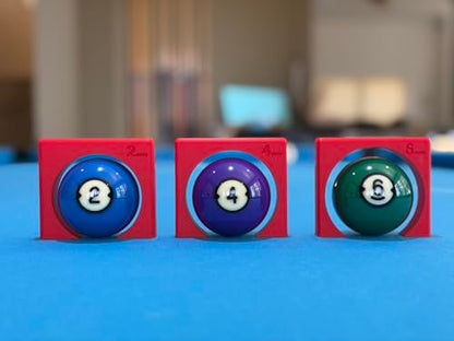 Pool Stroke & Aim Trainer, 3 Available Sizes- 2mm, 4mm, and 6mm Ball Clearance, Billiards Tunnel Trainers - size: Set of 3 (2mm, 4mm, and 6mm)