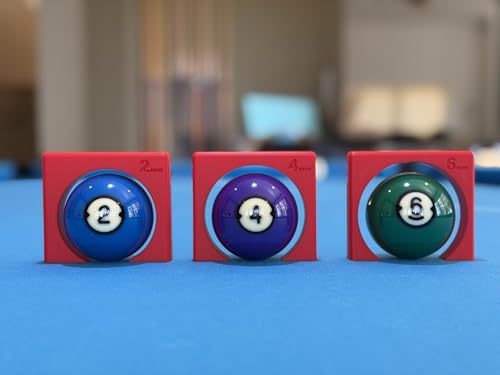 Pool Stroke & Aim Trainer, 3 Available Sizes- 2mm, 4mm, and 6mm Ball Clearance, Billiards Tunnel Trainers - size: 6mm only