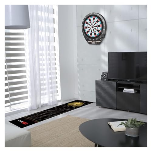 Dart Mat，Non-Slip Dart Carpet， Dart Mat with Throw Lines Rubber Dart Carpet Non-Slip Dart Floor Mat Thickness Flooring Protector