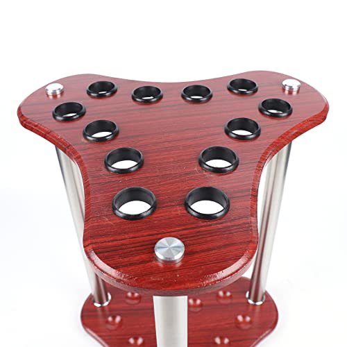 12 Holes-Club Organizers Club Display Billiards Cue Sticks Putter Rack Corner Billiard Ball Poles Holder can Holds 12 Pool Sticks - style: style 8