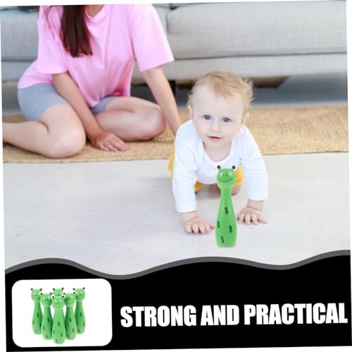 POPETPOP 1Set Cartoon Bowling Adorable Bowling with Cartoon Pins Fun Indoor Sports Game for for Young