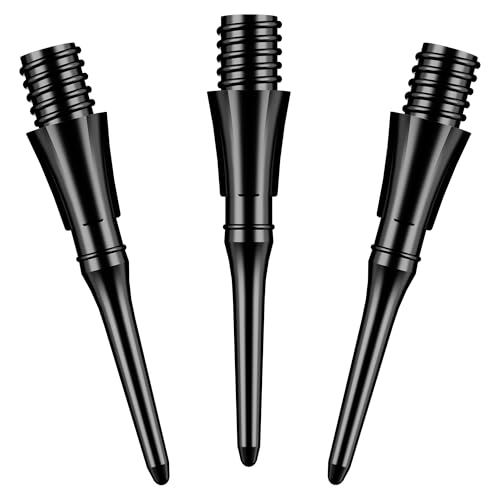 CyeeLife 2BA Thread Soft Tip Dart Points - Plastic Dart Tips - 100/1000 Pack Premium Replacement Dart Accessories - color: 1000pcs