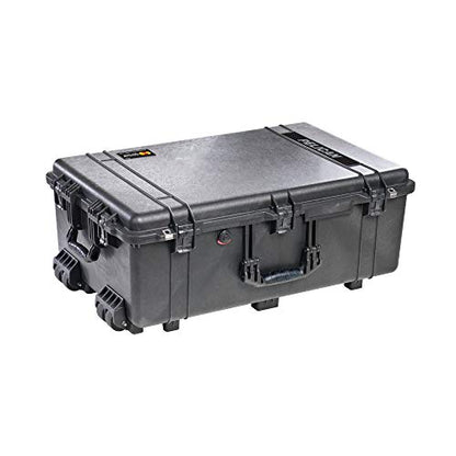 Pelican 1650 Case No Foam (Black) - color: Black, style: No Foam