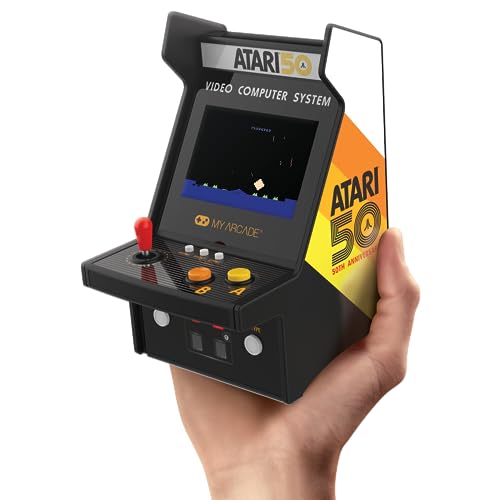 My Arcade Atari Micro Player Pro: 100 Arcade Games, 6.75" Portable Game, Retro Gaming Consoles - style: Atari
