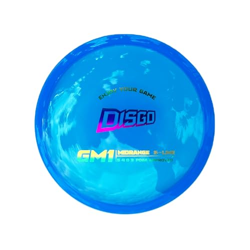 DISGO-GM1 Mid-Range Golf Disc - PDGA Approved Stable Flyer for Accuracy - Driver for Disc Golf Beginners & Players (Colors Vary) - color: Blue