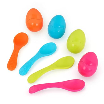 B. toys – 3 Outdoor Games for Kids – Racing Sacks & 3-Legged Race Bands – Egg-and-Spoon – Birthday Party Games – 5 Years + - style: Outdoor Racing Games