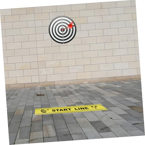 BESPORTBLE Dart Spot Ground Line Marking Game Floor Marker for Outdoor Darts Game