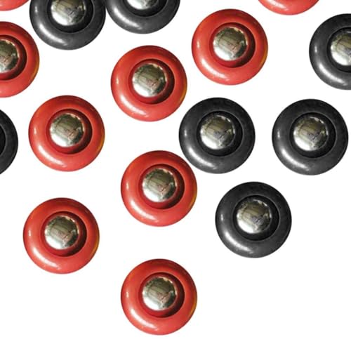 SM SunniMix 10 Pieces Shuffleboard Pucks Tabletop Game Accessories Indoor Replacement Set PP Material Suitable for Family Adults - size: 20Pcs 2x1.56cm
