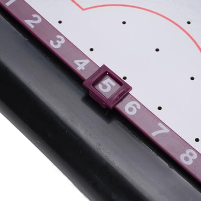 Air Hockey Table, Compact Portable Design for Stress Relief, Mini Air Hockey Game, for Family Kids Adults Indoor Outdoor Play