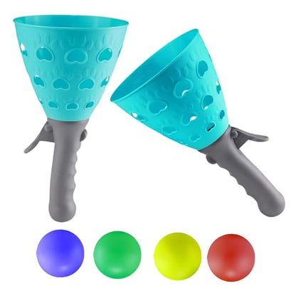 Outdoor Indoor Game Activities Pass Catch Game Backyard Lawn for 4 6 8 10 12+Year Old Adults - color: Blue