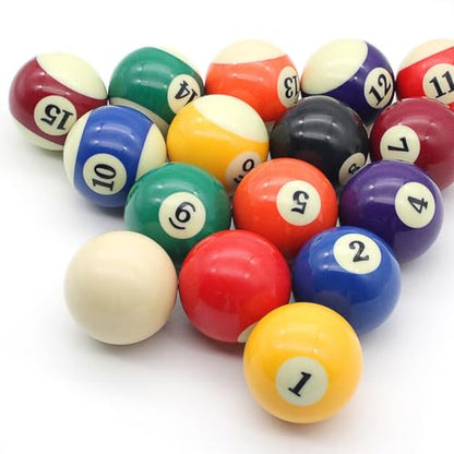 Billiard Balls Pool Table Ball Set - size: 2 Inch