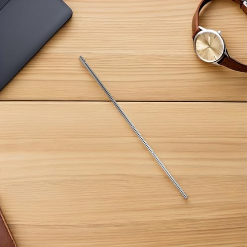 Cabilock 6pcs Foosball Table Replacement Rods with Iron Poles and Protective Caps Soccer Machine Parts for Home Entertainment Easy Installation Enhanced Accuracy and Stability for Tabletop