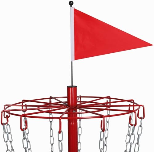 Yaheetech Portable Disc Golf Basket, Lightweight Steel Practice Target Steel Frisbee Hole Disc Golf Goals Catcher