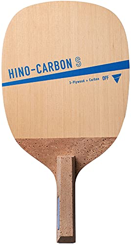 Victoras Hino-Carbon Table Tennis Racket Japanese Style Pen Holder for Attack - style: Shakehand Attack Japanese Style (Square Type)